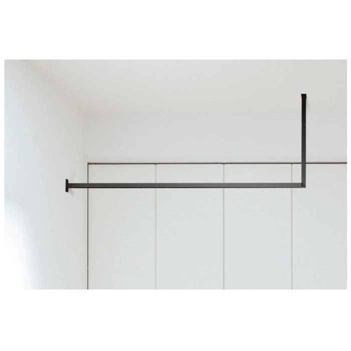 KAC149U-BK kacu 天井付け物干し U型 Lタイプ 1450×940mm ブラック