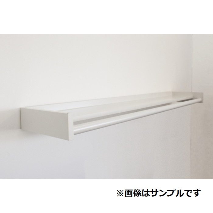 WAL12-WH Wally 多目的シェルフ 幅1250×高さ80×奥行262mm ミルクホワイト