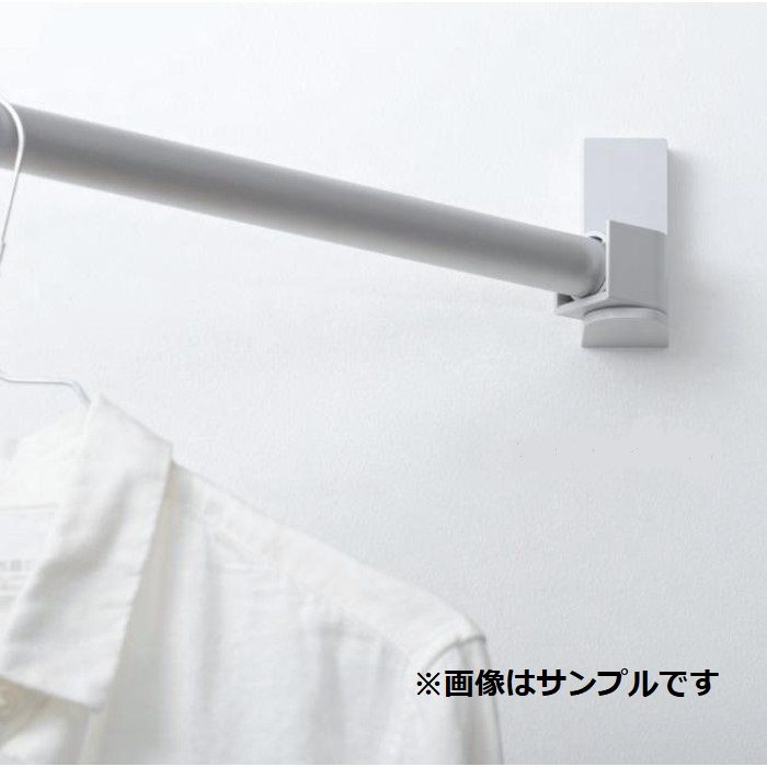 KUP11-GS kururi plus 首振り物干し 本体＝幅38×奥行52×高さ91mm グレー
