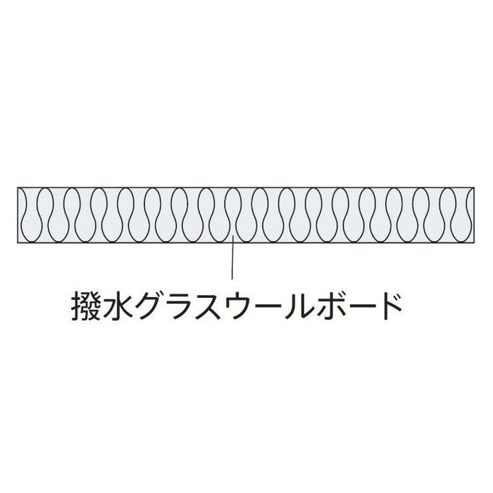 114956 アクリアＵボードNTα 20K ACUNTアルファ20 120×820×820mm 6枚入