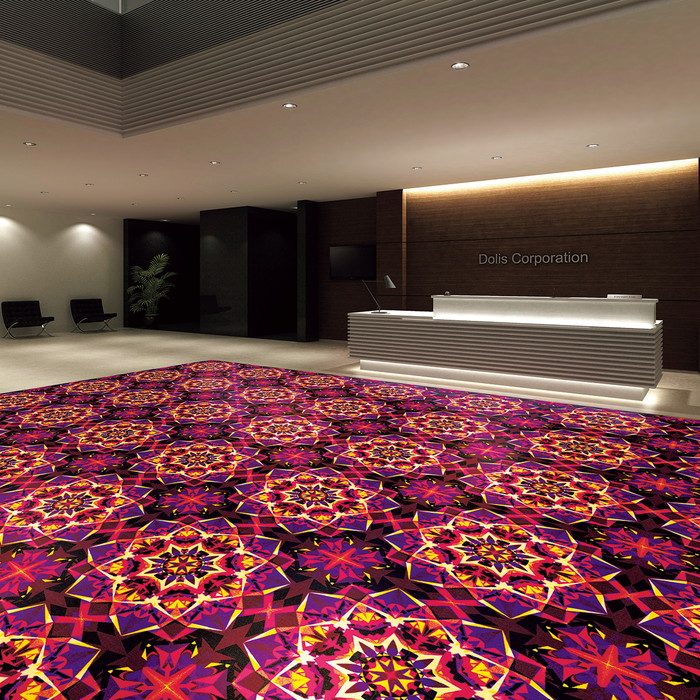 EXC2511F エクスクローム2000タイルカーペット 9mm厚×500mm×500mm 4枚/セット