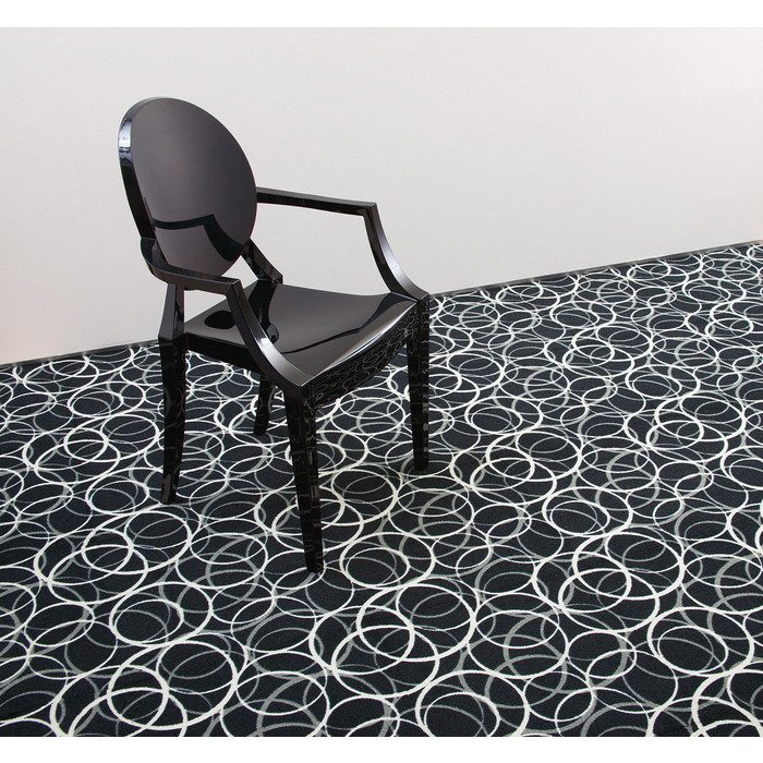 EXC2517 エクスクローム2000タイルカーペット 9mm厚×500mm×500mm 4枚/セット