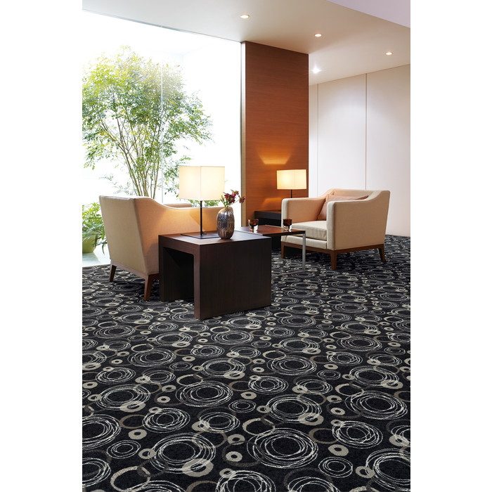 EXC2531F エクスクローム2000タイルカーペット 9mm厚×500mm×500mm 4枚/セット