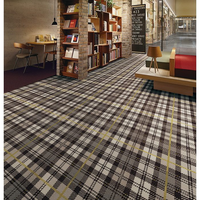 EXC2532F エクスクローム2000タイルカーペット 9mm厚×500mm×500mm 4枚/セット