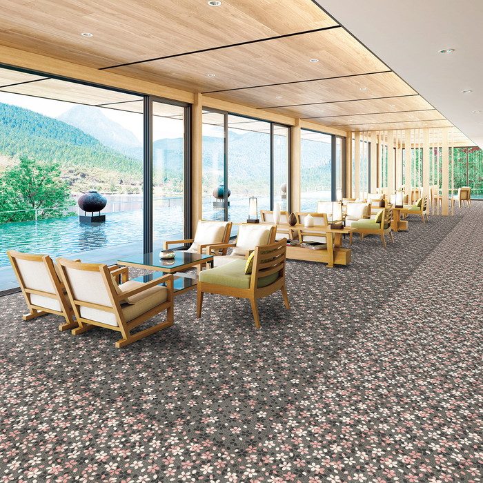 EXC2539F エクスクローム2000タイルカーペット 9mm厚×500mm×500mm 4枚/セット