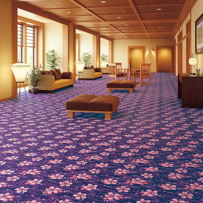 EXC2542F エクスクローム2000タイルカーペット 9mm厚×500mm×500mm 4枚/セット