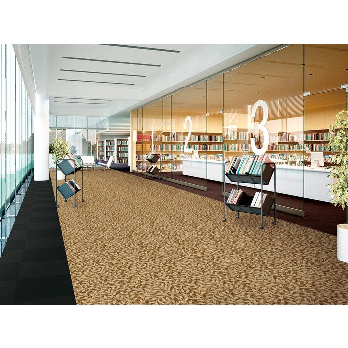 EXC2558F エクスクローム2000タイルカーペット 9mm厚×500mm×500mm 4枚/セット