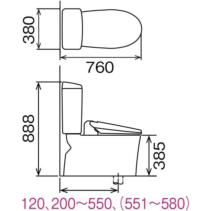 YBC-Z30H+DT-Z350H/BN8 アメージュ ECO5 便器＋タンクセット リトイレ アクアセラミック 床排水（Sトラップ） 手洗なし 一般地 オフホワイト