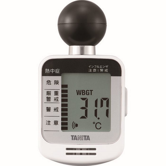 TC-300-WH TANITA 黒球式熱中症指数計 熱中症アラーム ホワイト