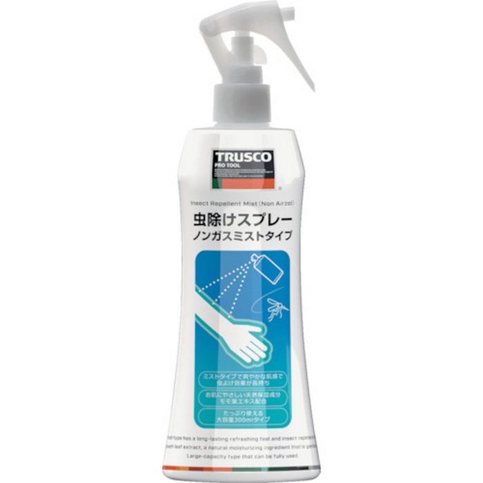 TSPIR-300 TRUSCO 虫除けスプレー ノンガスミストタイプ 300ml