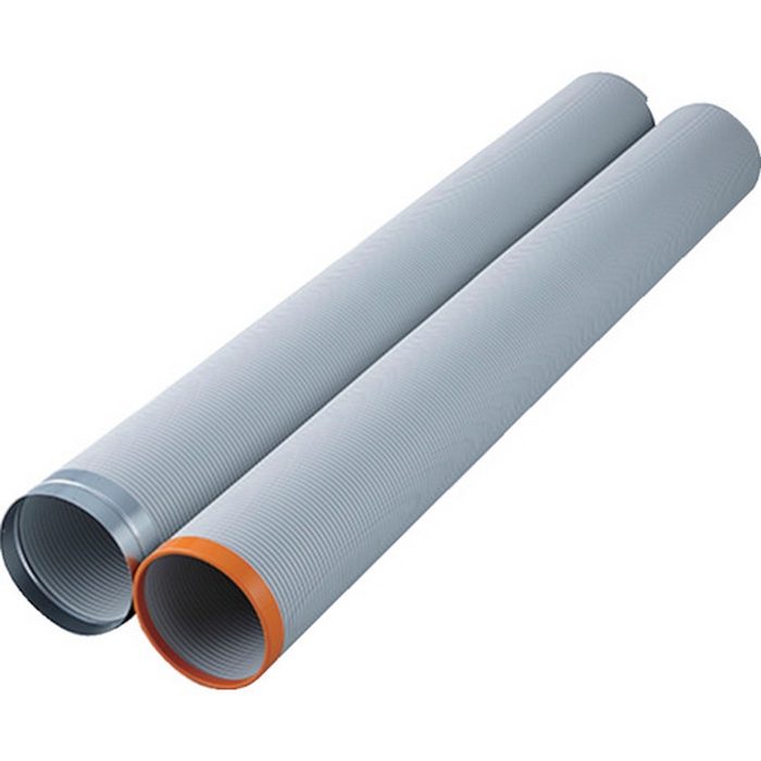 SS-HD-250-2M2P スイデン SS延長排気ダクト 3口用 2m 2本