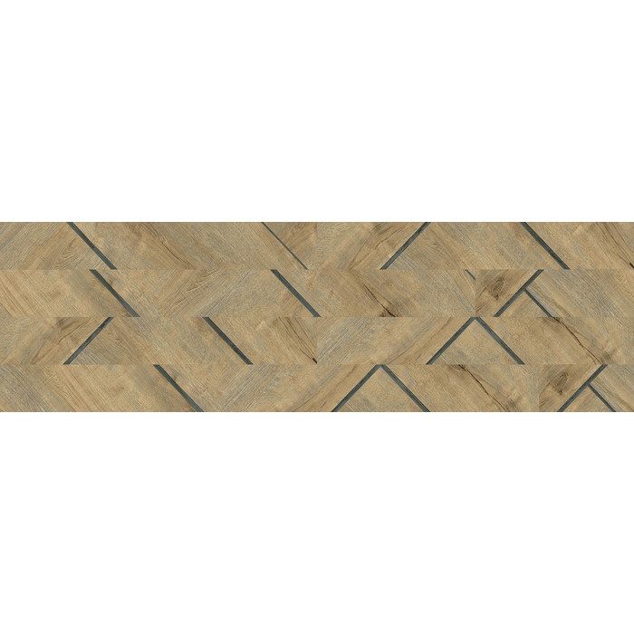 WD-2148  フロアタイル ウッド メタルラインウッド 2.5mm×1200mm×180mm 18枚入