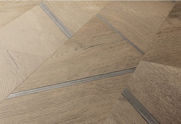 WD-2148  フロアタイル ウッド メタルラインウッド 2.5mm×1200mm×180mm 18枚入
