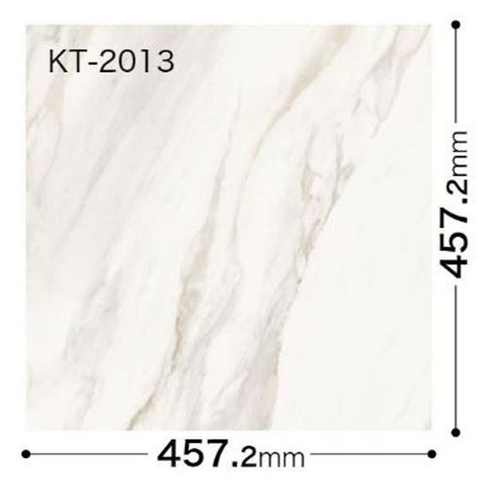 KT2013  フロアタイル ワックスフリータイル トスカーナゴールドWF 2.5mm×457.2mm×457.2mm【セール開催中】