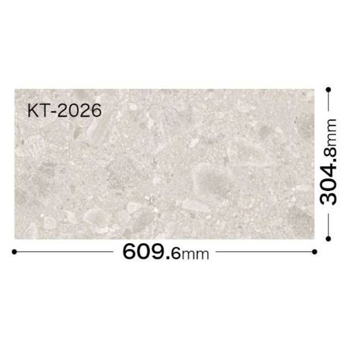 KT2028  フロアタイル ワックスフリータイル グロッサチェッポWF 2.5mm×609.6mm×304.8mm【セール開催中】