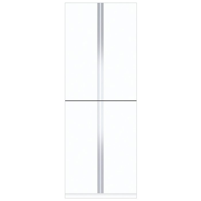SHO-80TU-SW 玄関収納 トールユニット上台 W80×D35.8×H110cm 高さ220cmタイプ ホワイト