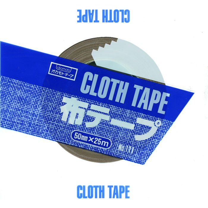 布テープ No.111 クリーム 25mm巾×25m巻 60巻/ケース