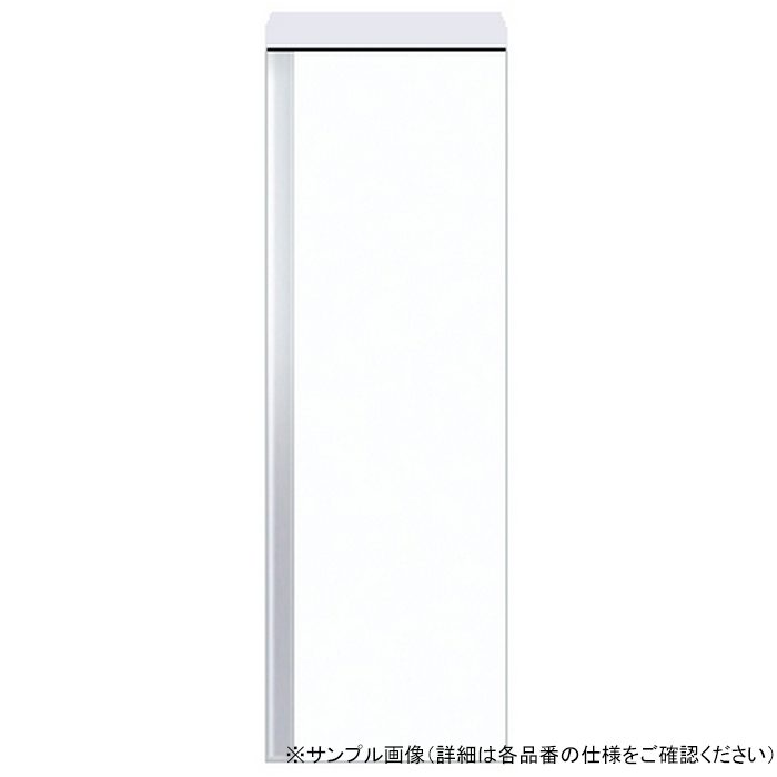 SHO-30TF-R-SW 薄型玄関収納 薄型フロアユニット 右仕様 W30×D21×H92.4cm ホワイト