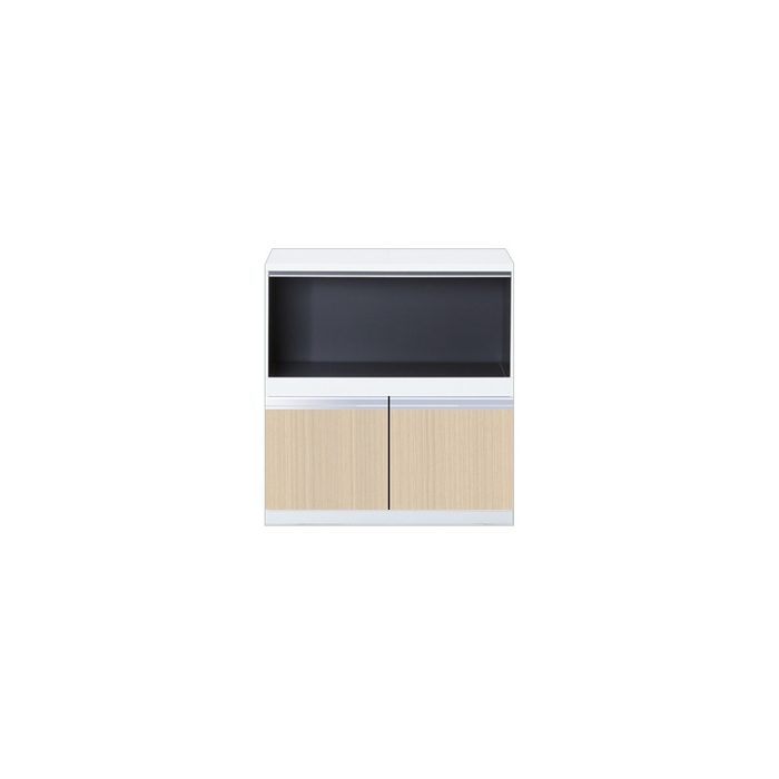 STO45-60APC-LG 壁面収納 フロアユニット（レンジラック） W60×D45.5×H87.4cm 奥行45cmタイプ 木目