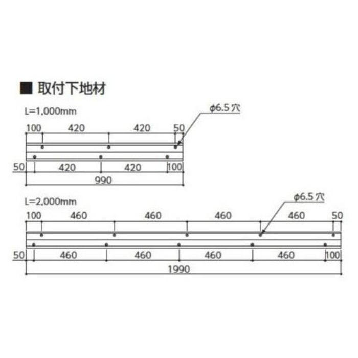 コーナーガード NPCタイプ NPC-3535V ブラック 2m（本体のみ）