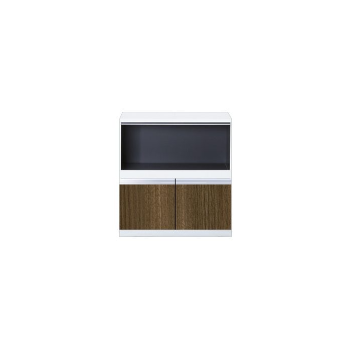 STO45-80APC-MD 壁面収納 フロアユニット（レンジラック） W80×D45.5×H87.4cm 奥行45cmタイプ ダークグレイン