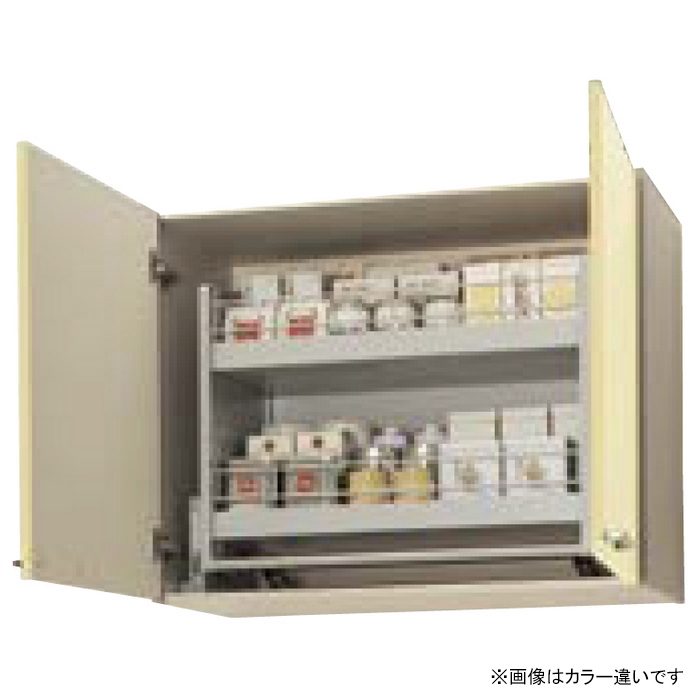 WTAT-90MD 木キャビキッチン さくら ムーブダウン吊戸棚 間口90×高70cm ホワイト