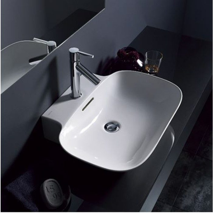 AU16302U イノ LAUFEN 洗面器 ベッセル オーバーフローあり 560×450mm ホワイト