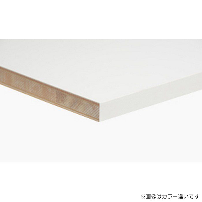 AB151RP-M1 ランバーポリM1（長手一方向木口テープ付） 300mm×6尺×24mm オフホワイト