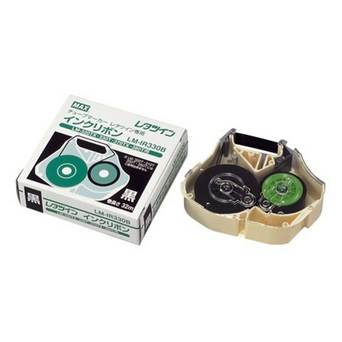 LETATWIN MAX LM-400用インクリボン 黒 LMIR400B MAX レタツイン LM－400シリーズ用インクリボン黒 LM