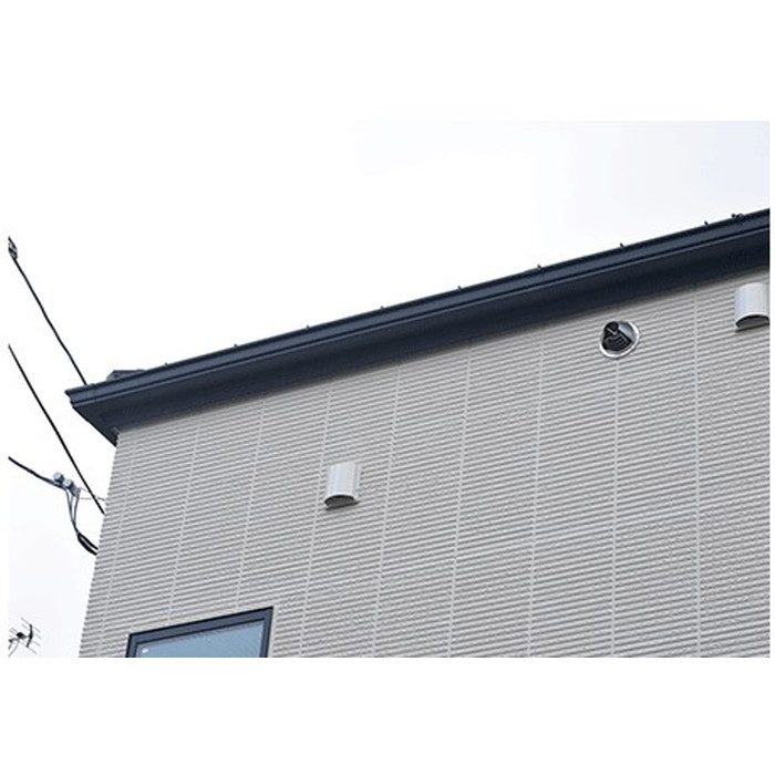 FV-N024F-L18-WT 防火対応軒天換気材 軒ゼロタイプ 45分準耐火構造認定品 1820mm ホワイト 6本入