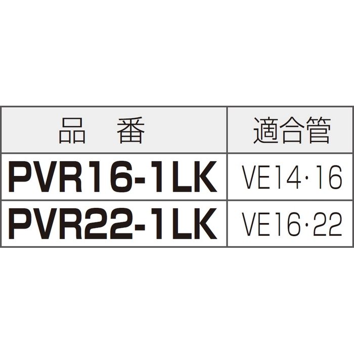 PVR16-1LK 付属品 露出スイッチボックス（防滴プレート用） 適合管VE14・16 ブラック