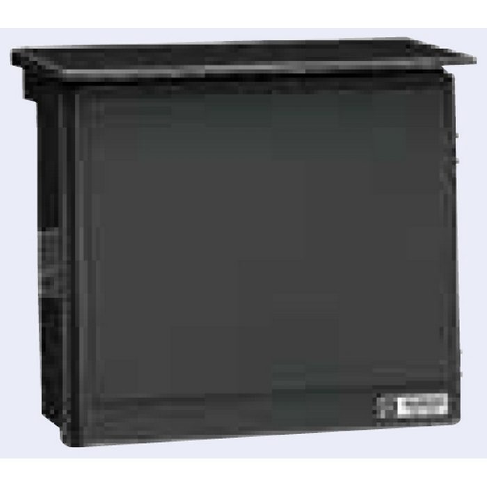 WB-15AK ウオルボックス 屋根付 ヨコ型 プラスチック製 ブラック
