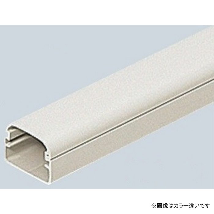 MDH-60NK モールダクトⓇ（屋外用）（ケーブル配線保護カバー） リブ無 60型 自己消火性樹脂製 長2m ブラック