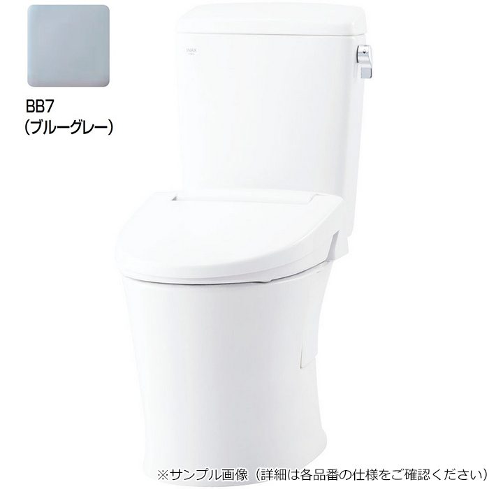 YBC-Z30P+DT-Z350+CW-KB32/BB7 アメージュ ECO5 便器＋タンク＋便座セット 床上排水（Pトラップ） アクアセラミック 手洗なし 一般地 シャワートイレKBシリーズ ブルーグレー