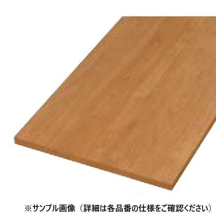 STF1350I-F1I-LB 仕上げてる棚板 木目柄 糸面 4面エッジテープ貼り仕上げ 厚27×奥行300×長1350mm ライトブラウン色（ブラックチェリー柄）