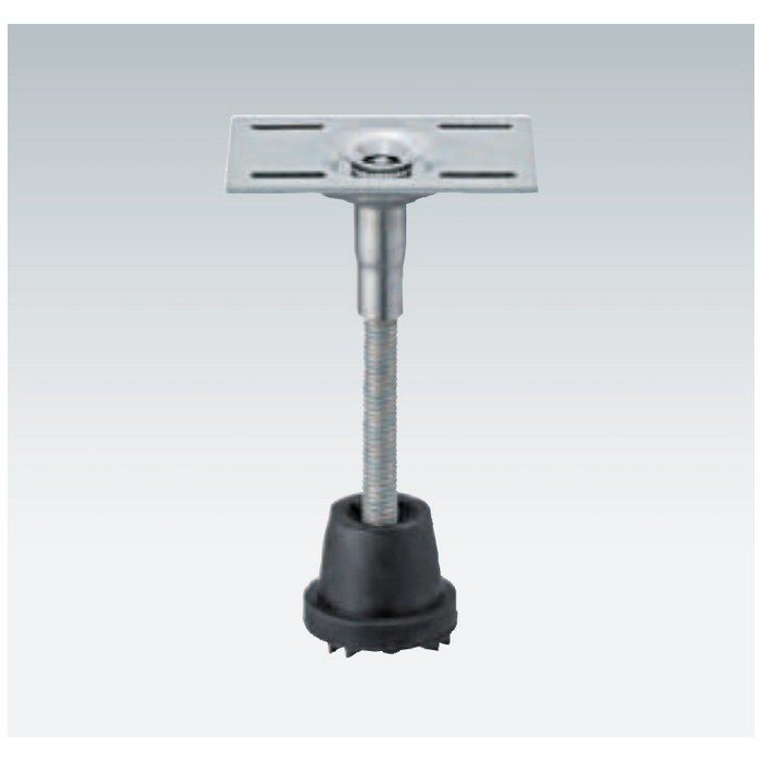 PDB-460d ウッドデッキ用支持脚（防振ゴムタイプ） PDB型 中心高456mm