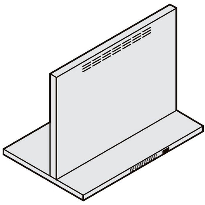 TARW-9-665HW レンジフードTARシリーズ用同時給排気ユニット 間口90cm×セット高さ70cm ホワイト