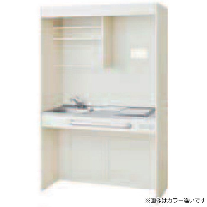DMK12LGND1F200L ミニキッチン オープンタイプ フルユニット IHヒーター200V シングルレバー水栓（一般地用） 左勝手 間口120cm クリエペール