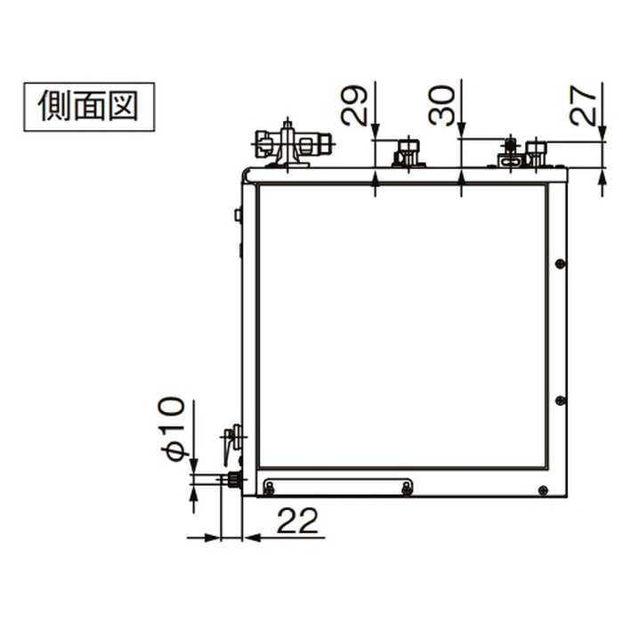 MEHPNH12V2JG ミニキッチンオプション 電気温水器セット 扉タイプ用 タンク容量12L