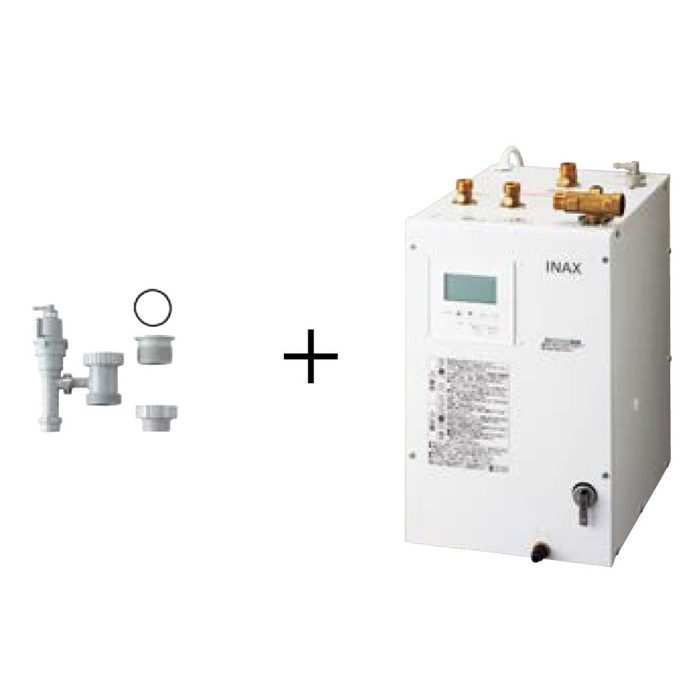 EHPM-KA12ECV3 ゆプラス 飲料・洗い物用 12Lタイプ AC100V 排水器具（EFH-6MK）セット LIXIL【アウンワークス通販】