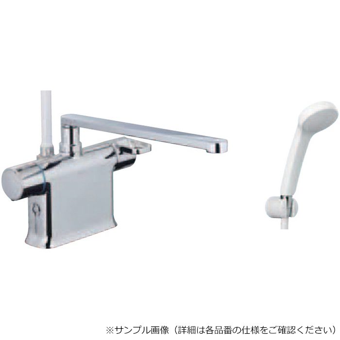 BF-WM646TSM(300) サーモスタット付シャワーバス水栓 エコアクアシャワーSPA（めっき仕様） クロマーレS 吐水口長さ300mm 一般地用
