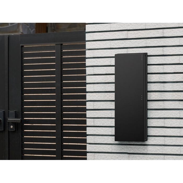 KS-MAB3-LLK-W クオール 戸建住宅用ポスト 前入横出 壁貫通・防滴タイプ MAB3タイプ 左勝手 W190×H390×D400 ホワイト