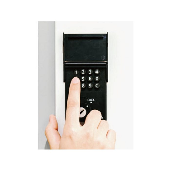 KS-GP10ANKT-ENH-M3R-TBK-KM クオール 門柱ユニット（ポスト＋宅配BOXタイプ） GP10Aタイプ インターホン無し仕様 LED照明・表札付 右勝手 W210×H1793×D400 ブラック