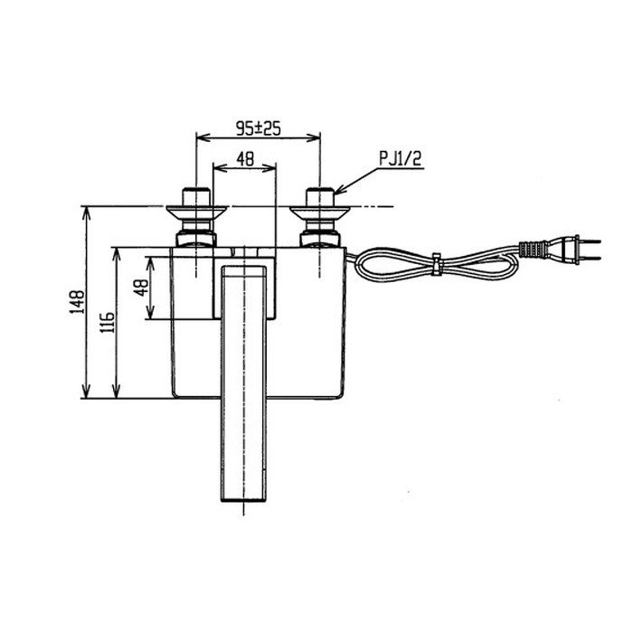 TOTO TLE25007J 自動水栓スパウト部