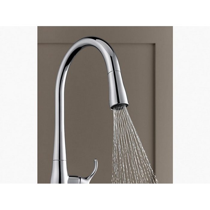 K-22036-2MB キッチン水栓 タッチレス Simplice H238mm バイブラント ブラッシュド モダン ブラス