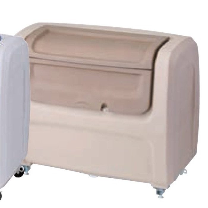 CKDX-A80B ゴミ収集庫 クリーンストッカー 樹脂タイプ 据置タイプ 容量800L 1300×730×1100mm ベージュ