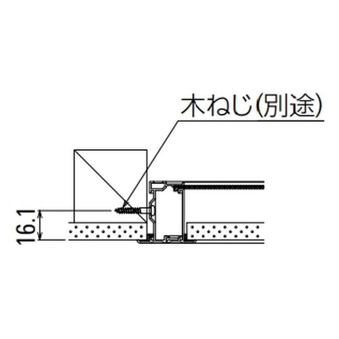 CXBW24 気密タイプ天井点検口 額縁タイプ ツーバイフォー ホワイト
