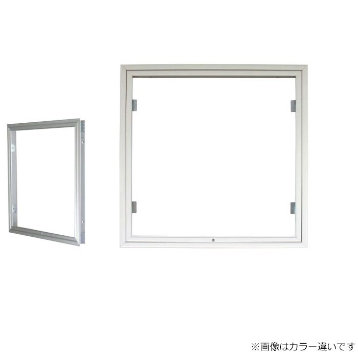 WE60JW 下開きタイプ壁点検口 額縁タイプ 一般タイプ 軸式 600角 ホワイト