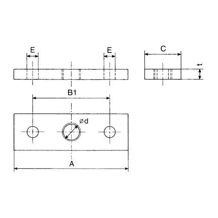 3PL プレート スチール製 3号