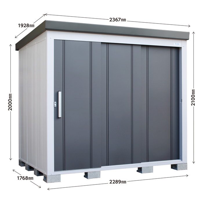 EL-2217(GK) レスパス 一般型 間口2212×奥行1588×高さ1820mm ギングロ